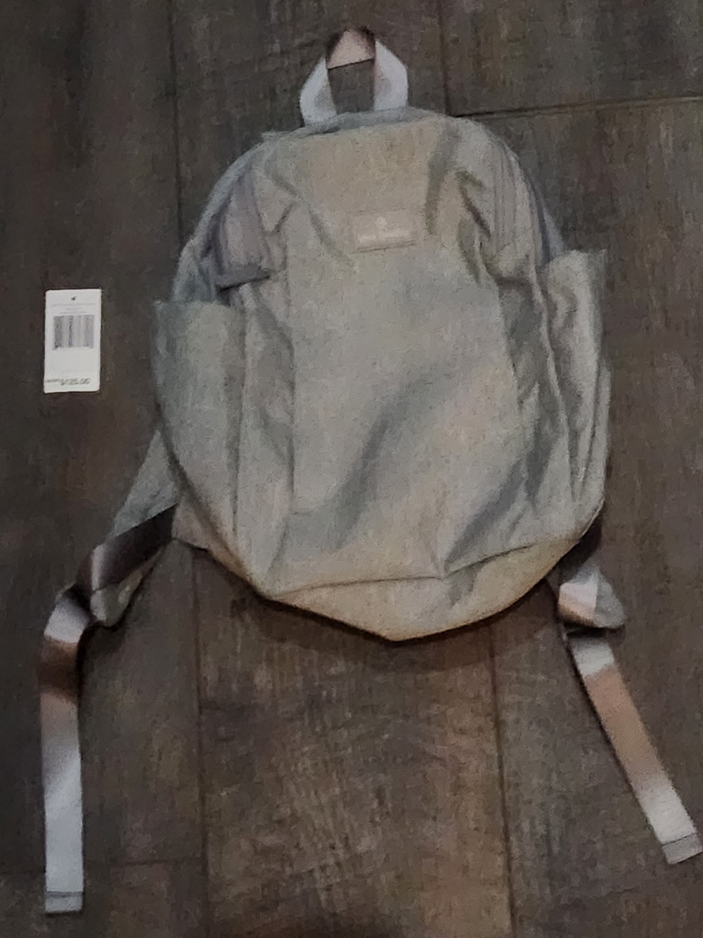 Vera Bradley Lighten Up Sporty Compact Backpack - light gray